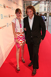 Schauspielerin Fritzi Haberlandt, Regisseur Marcus H. Rosenmüller (Foto. MartiN Schmitz)